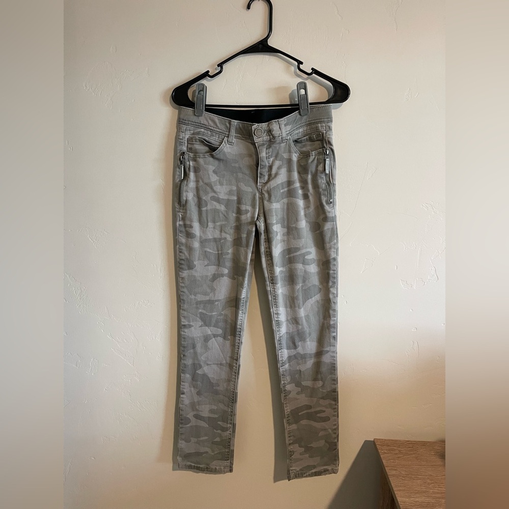 Democracy Gray Camouflage Women Jeans